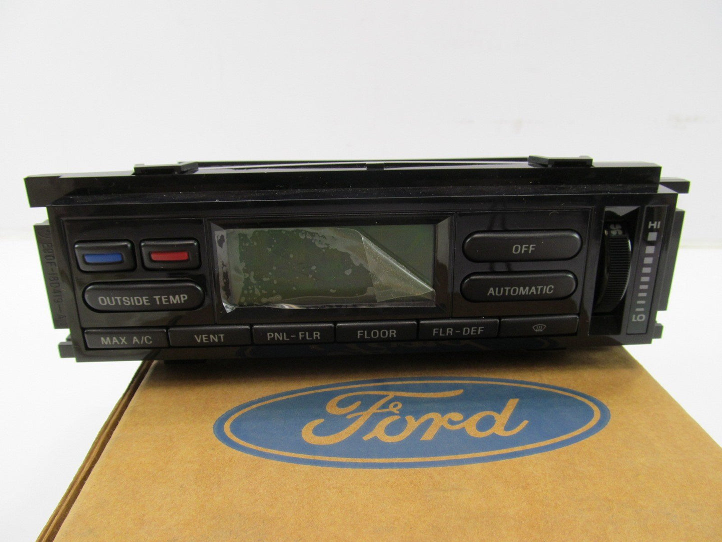 Ford E9OY-19980-A EATC Electronic A/C Heater Control Switch 1988-89 Continental