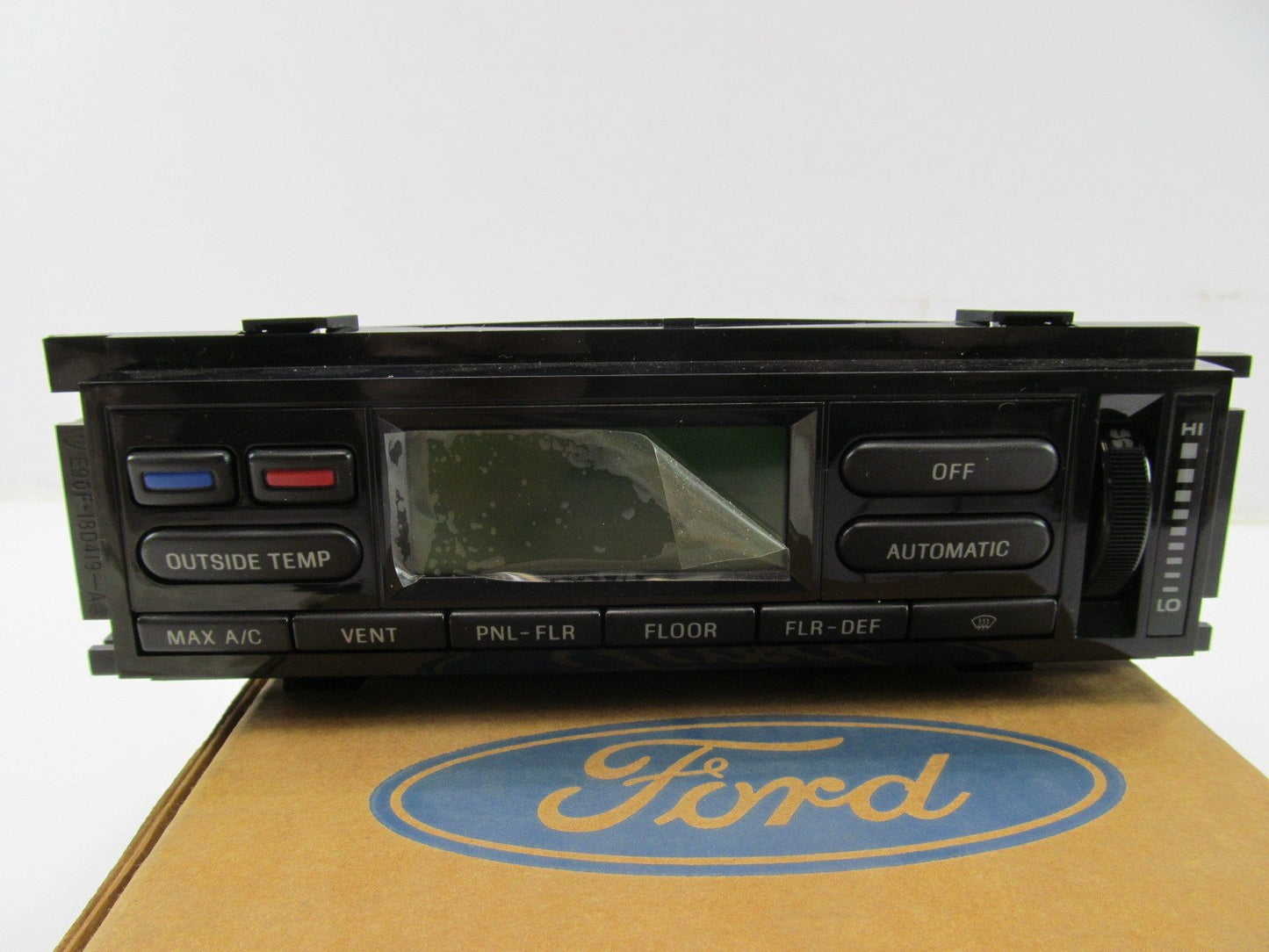 Ford E9OY-19980-A EATC Electronic A/C Heater Control Switch 1988-89 Continental