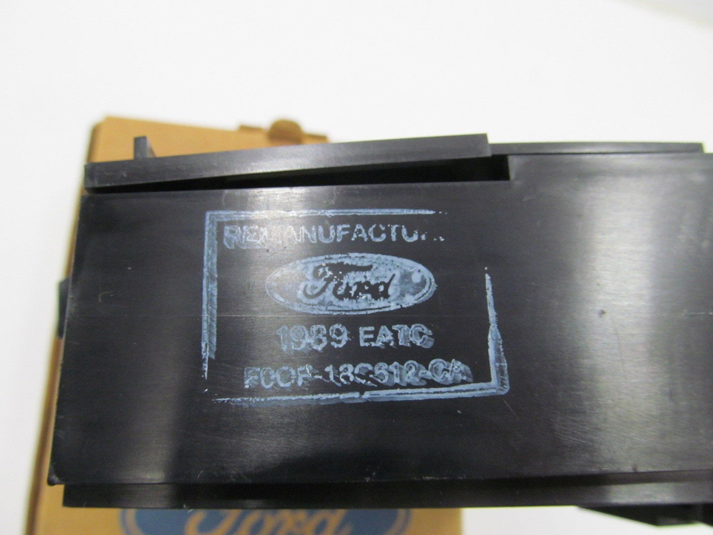 Ford E9OY-19980-A EATC Electronic A/C Heater Control Switch 1988-89 Continental