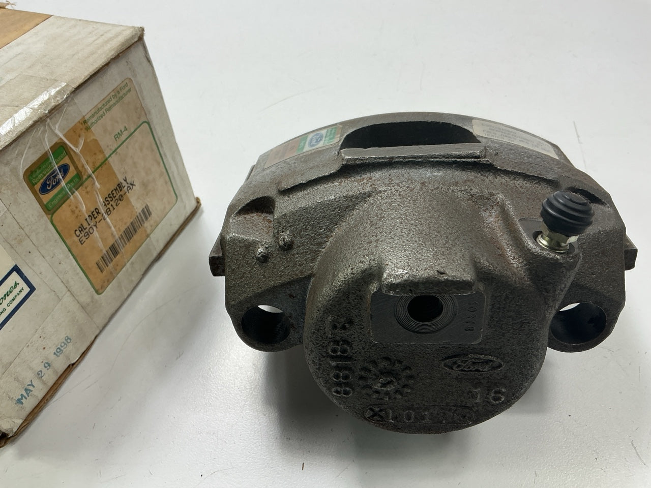 REMAN. - OEM Ford E9OY-2B120-AX Front Left Disc Brake Caliper