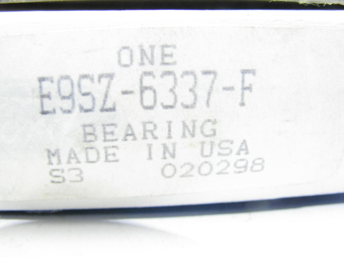 NEW OEM Ford E9SZ-6337-F Lower Thrust Main Bearing .25mm 82-90 Thunderbird 3.8L