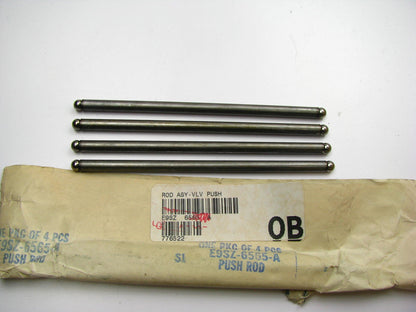 (4) NEW GENUINE OEM Ford E9SZ-6565-A Engine Push Rods