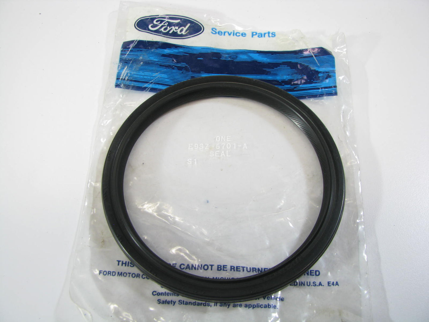 NEW - OEM Ford E9SZ-6701-A Engine Rear Main Seal 89-90 Thunderbird 3.8L-V8 S/C