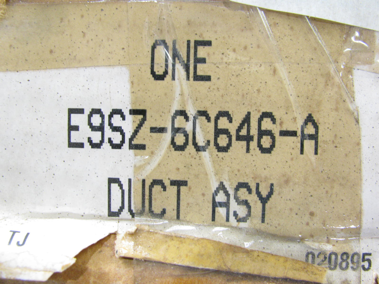 NOS OEM Ford Intercooler Duct E9SZ-6C646-A For 89-93 Cougar Thunderbird