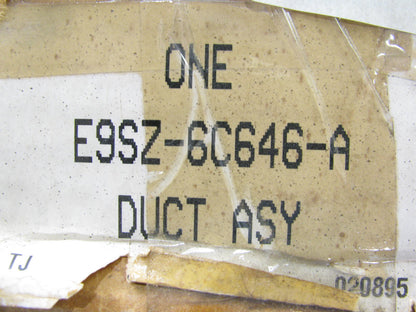 NOS OEM Ford Intercooler Duct E9SZ-6C646-A For 89-93 Cougar Thunderbird