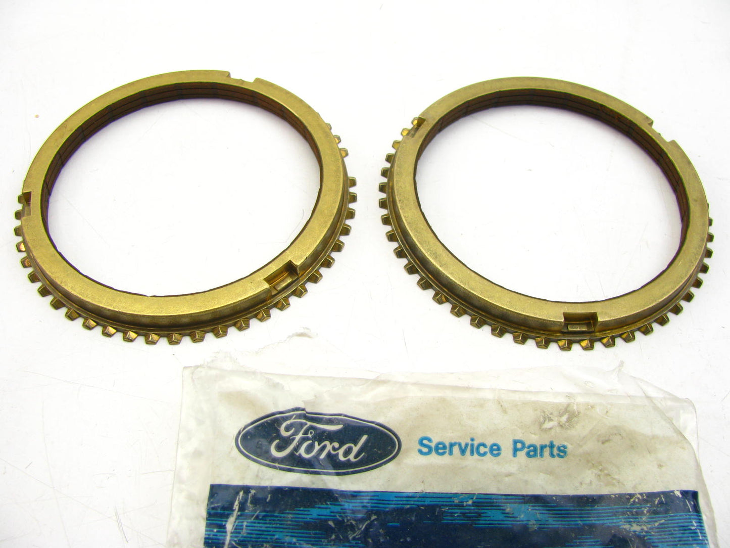 (2) NEW Ford OEM E9SZ-7107-A Manual Trans Synchronizer Blocking Ring 89-95 M5R1