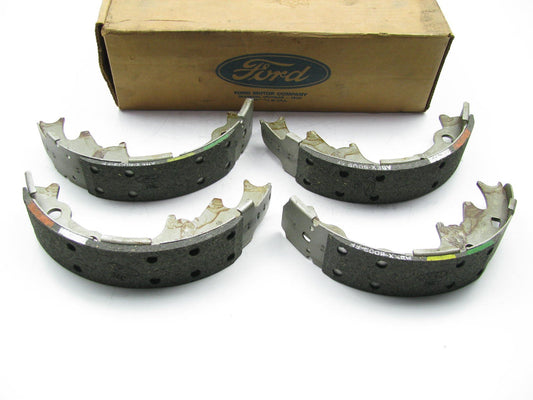 NEW GENUINE OEM Ford E9TZ-2200-A REAR Brake Shoes 9 X 1 3/4 INCH BRAKES