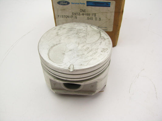 NEW - OEM Ford E9TZ-6108-FB Engine Piston .040'' 1989 Ranger 2.3L-L4