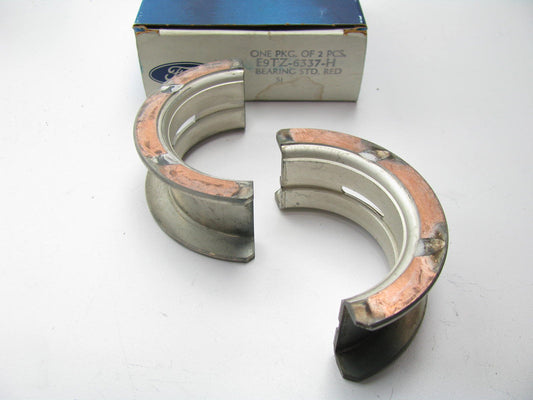 NEW - OEM Ford E9TZ-6337-H Upper Thrust Main Bearings STD RED 1989 2.0L 2.3L-L4