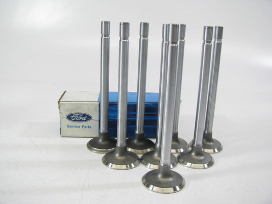 (8) NEW - OEM Ford E9TZ-6505-A Engine Exhaust Valve 1969-1997 302 351W-V8