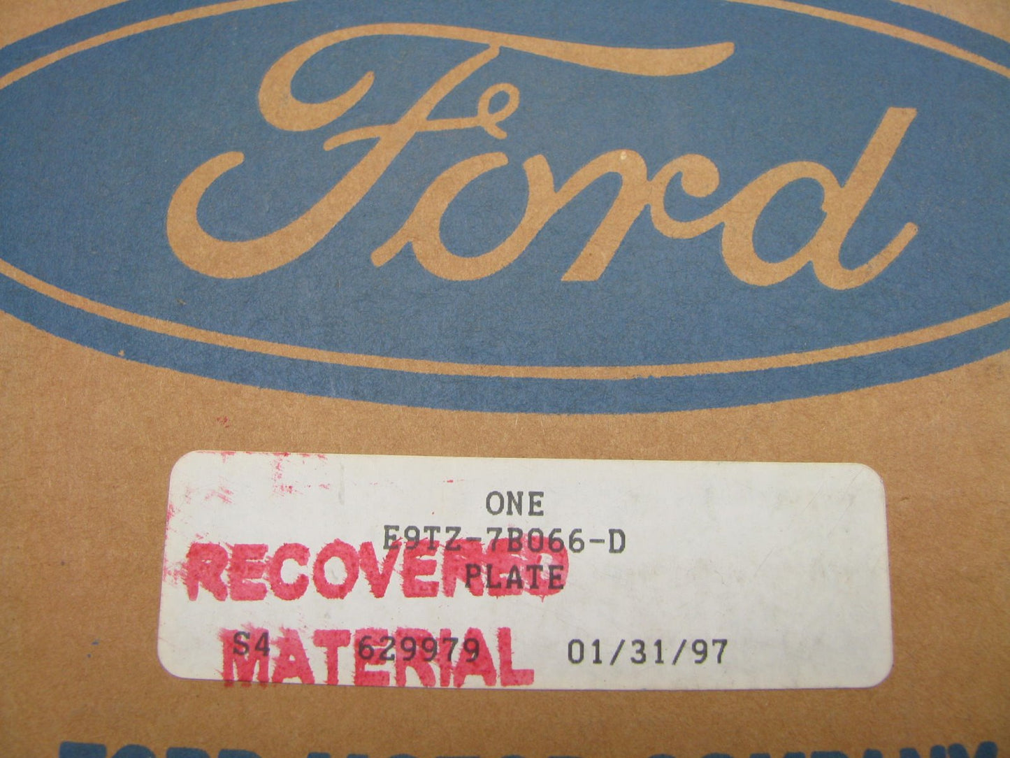 Ford E9TZ-7B066-D Automatic Transmission Spacer Rear Plate .415 E4OD 4R100