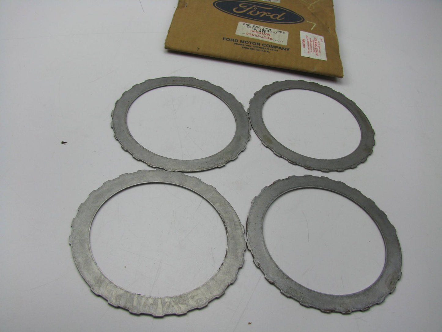 NEW - OEM Ford E9TZ-7B442-D Automatic Transmission Clutch Plates - 4 Pack