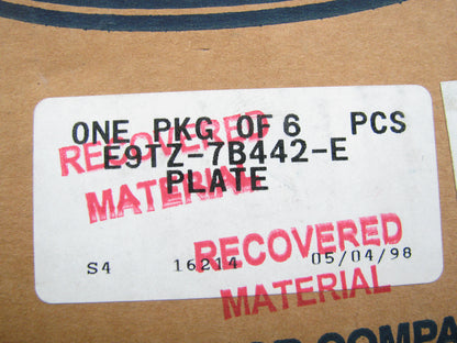 (6) NEW - Automatic Transmission Clutch Plate OEM Ford E9TZ-7B442-E