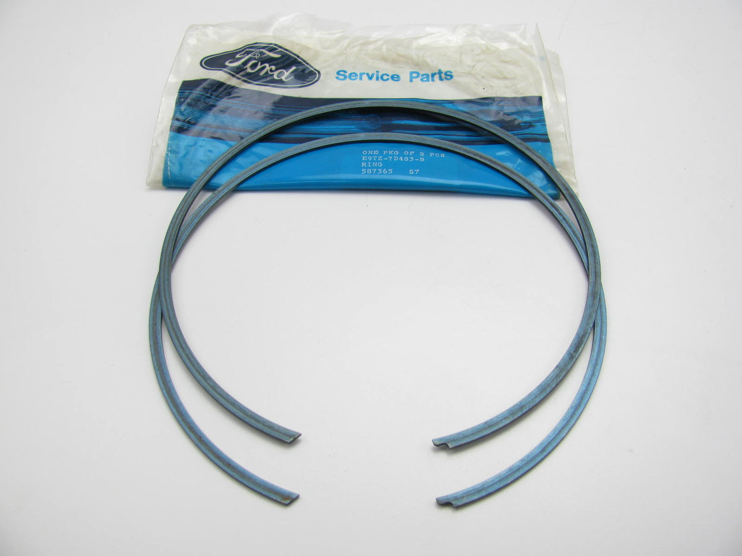 (2) Ford OEM E9TZ-7D483-B Coast Clutch Snap Ring - 7'' OD X 0.71'' 1989-1997 E4OD
