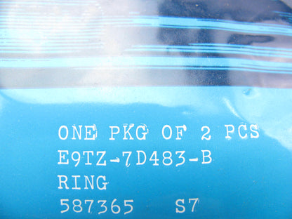 (2) Ford OEM E9TZ-7D483-B Coast Clutch Snap Ring - 7'' OD X 0.71'' 1989-1997 E4OD