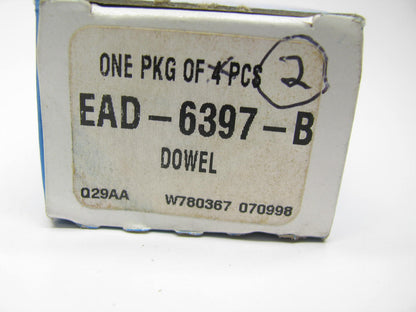 (2) NEW - OEM Ford EAD-6397-B Block To Flywheel Housing Dowel 302, 400, 429, 460