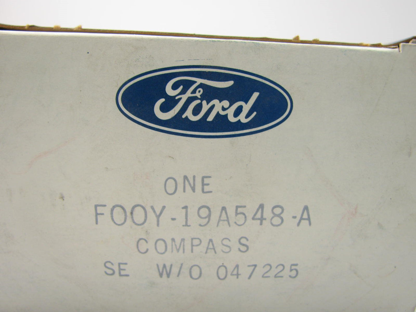 NOS - OEM Ford F00Y-19A548-A Compass Gauge - 1990 Lincoln Continental