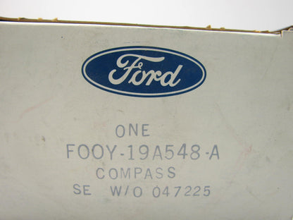 NOS - OEM Ford F00Y-19A548-A Compass Gauge - 1990 Lincoln Continental