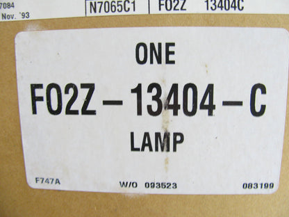 NOS OEM 1989-1992 Ford Probe GT Right Hand Tail Light Lamp -  OE # F02Z-13404-C