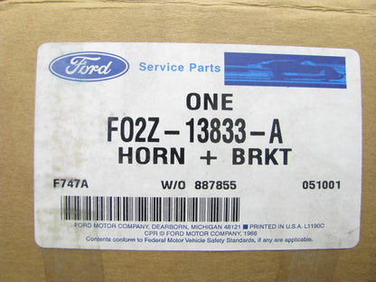 NEW - OEM Ford Low Pitch Note Horn For 1992 Probe F02Z-13833-A