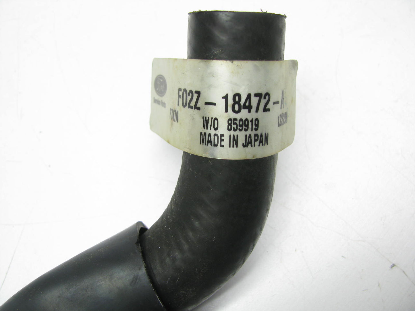 NEW - OEM Ford F02Z-18472-A HVAC Molded Heater Hose 1989-1992 Probe 2.2L-L4