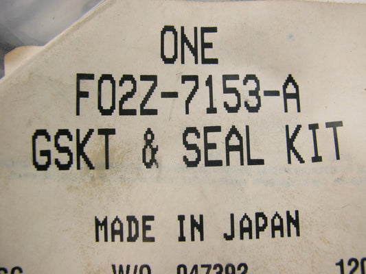 NEW - OEM Ford F02Z-7153-A Automatic Transmission Gasket & Seal Kit - 1990 4EAT