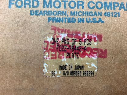 NEW - OEM Ford F02Z-7B442-A Transmission 3-4 Steel Clutch Plate 4EAT-G G4AEL