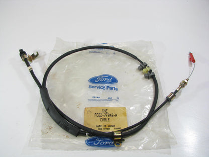 NEW - OEM Ford F02Z-7F042-A Transmission Throttle Valve Cable 1990-92 Probe 4EAT