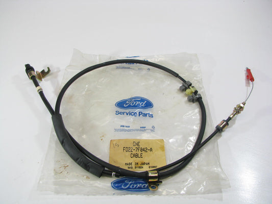NEW - OEM Ford F02Z-7F042-A Transmission Throttle Valve Cable 1990-92 Probe 4EAT