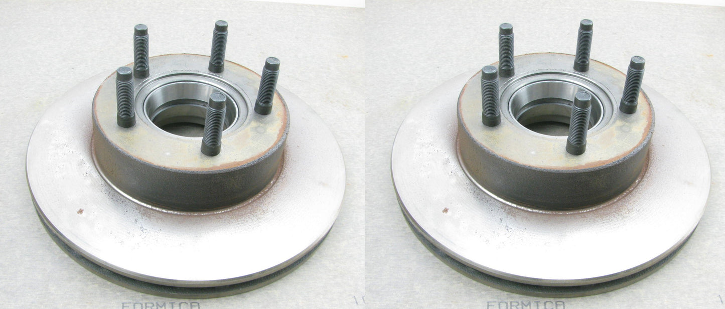 (2) NEW GENUINE OEM Ford F07Z-1102-A Frost Disc Brake Rotors 4WD ONLY