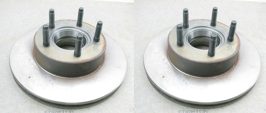 (2) NEW GENUINE OEM Ford F07Z-1102-A Frost Disc Brake Rotors 4WD ONLY
