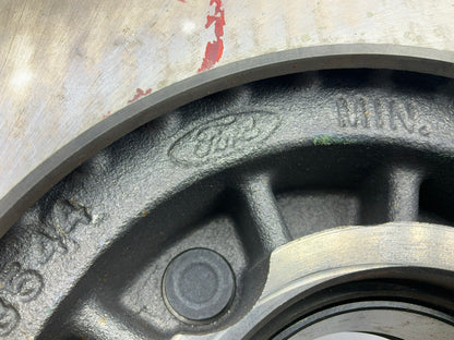 (2) NEW GENUINE OEM Ford F07Z-1102-A Frost Disc Brake Rotors 4WD ONLY