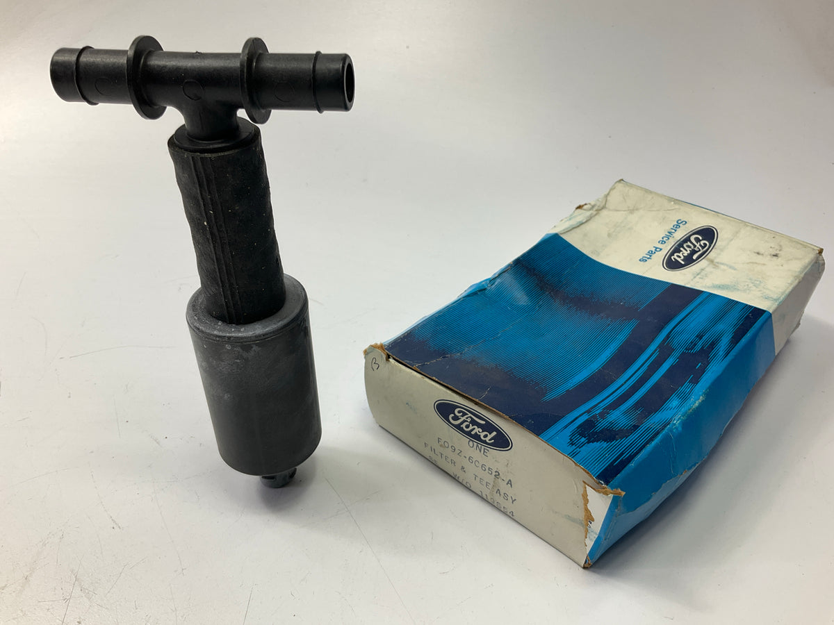 NEW - OEM Ford F09Z-6C652-A Crankcase Vent Filter & Tee 1990-97 Aerostar 4.0L-V6