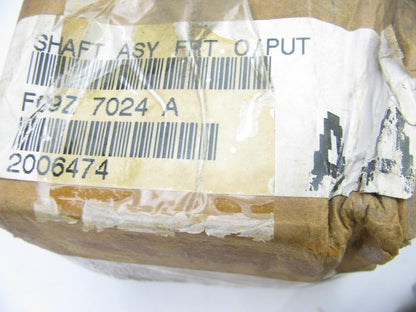 NEW F09Z-7024-A Transer Box FRONT Output Shaft OEM For 90-91 Ford Dana 28