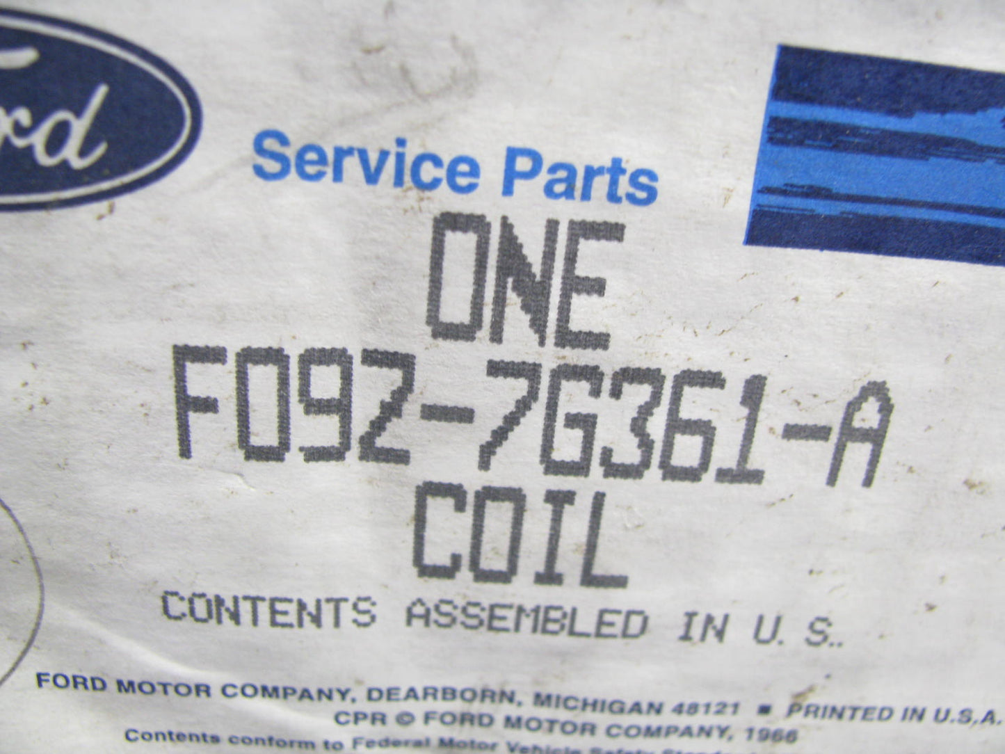 NEW - OEM Ford F09Z-7G361-A Transfer Case Magnetic Clutch 1990-1997 Aerostar