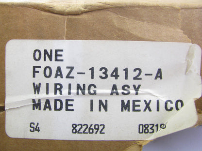 Ford OEM F0AZ-13412-A Rear License Plate Light Harness 1991 LTD Crown Victoria