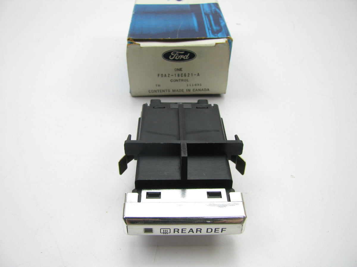 NEW GENUINE OEM Ford F0AZ-18C621-A Rear Defroster Switch F1AB-19A328-AA