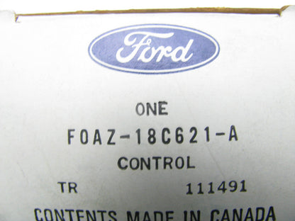 NEW GENUINE OEM Ford F0AZ-18C621-A Rear Defroster Switch F1AB-19A328-AA
