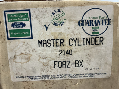 REMAN. - OEM Ford F0AZ-2140-BX Brake Master Cylinder
