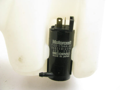 NEW OEM Ford F0CZ-17618-A-WPUMP Windshield Washer Reservoir & Pump 91-96 Escort