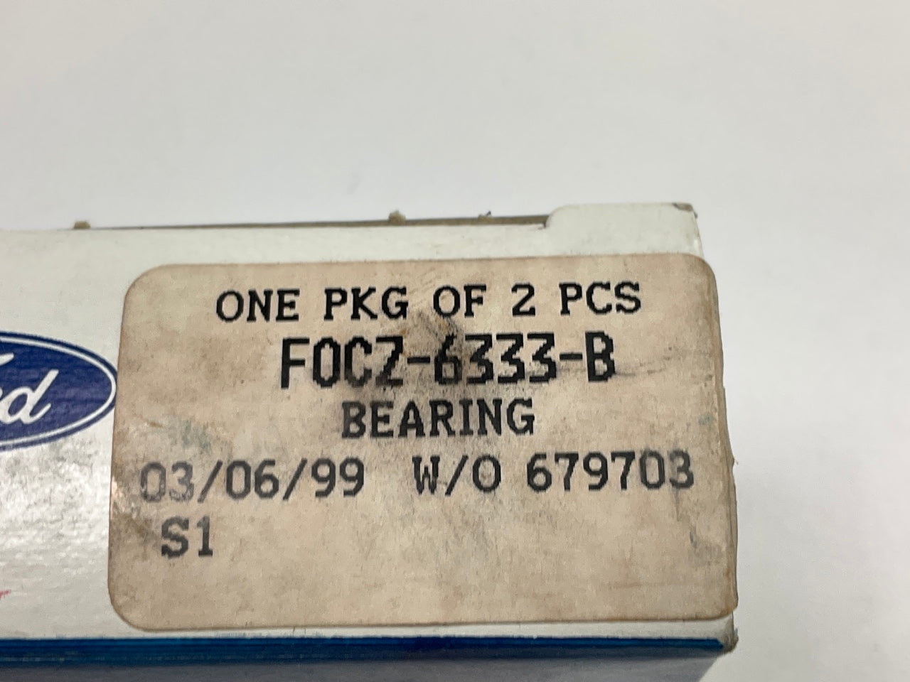 NEW - OEM Ford F0CZ-6333-B Upper Main Bearing STD (MED) 1991-2003 1.9L 2.0L-L4