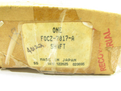 NEW - OEM Ford F0CZ-7017-A Manual Transmission Input Shaft - 5 Speed