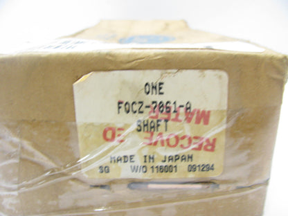 NEW - OEM Ford F0CZ-7061-A Manual Transmission Output Shaft - 5 SPEED MTX ESCORT
