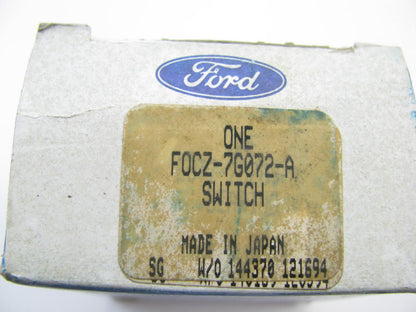 NEW OEM 1991-96 Escort M/T Gearshift Position Back Up Light Switch  F0CZ-7G072-A