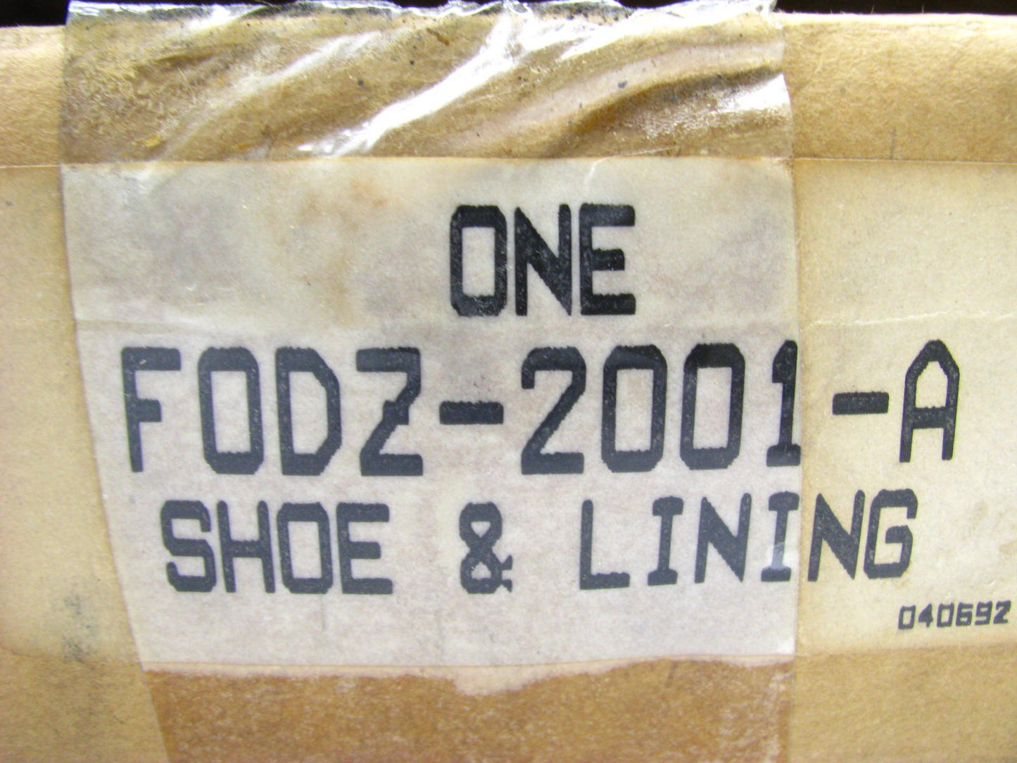 New OEM Ford F0DZ-2001-A Front Disc Brake Pads