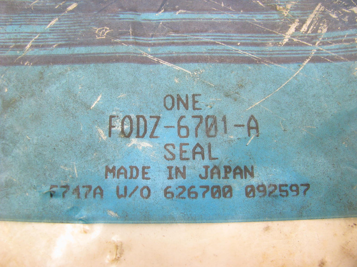 NEW - OEM Ford F0DZ-6701-A Rear Main Seal 1989-1995 Taurus SHO 3.0L 3.2L