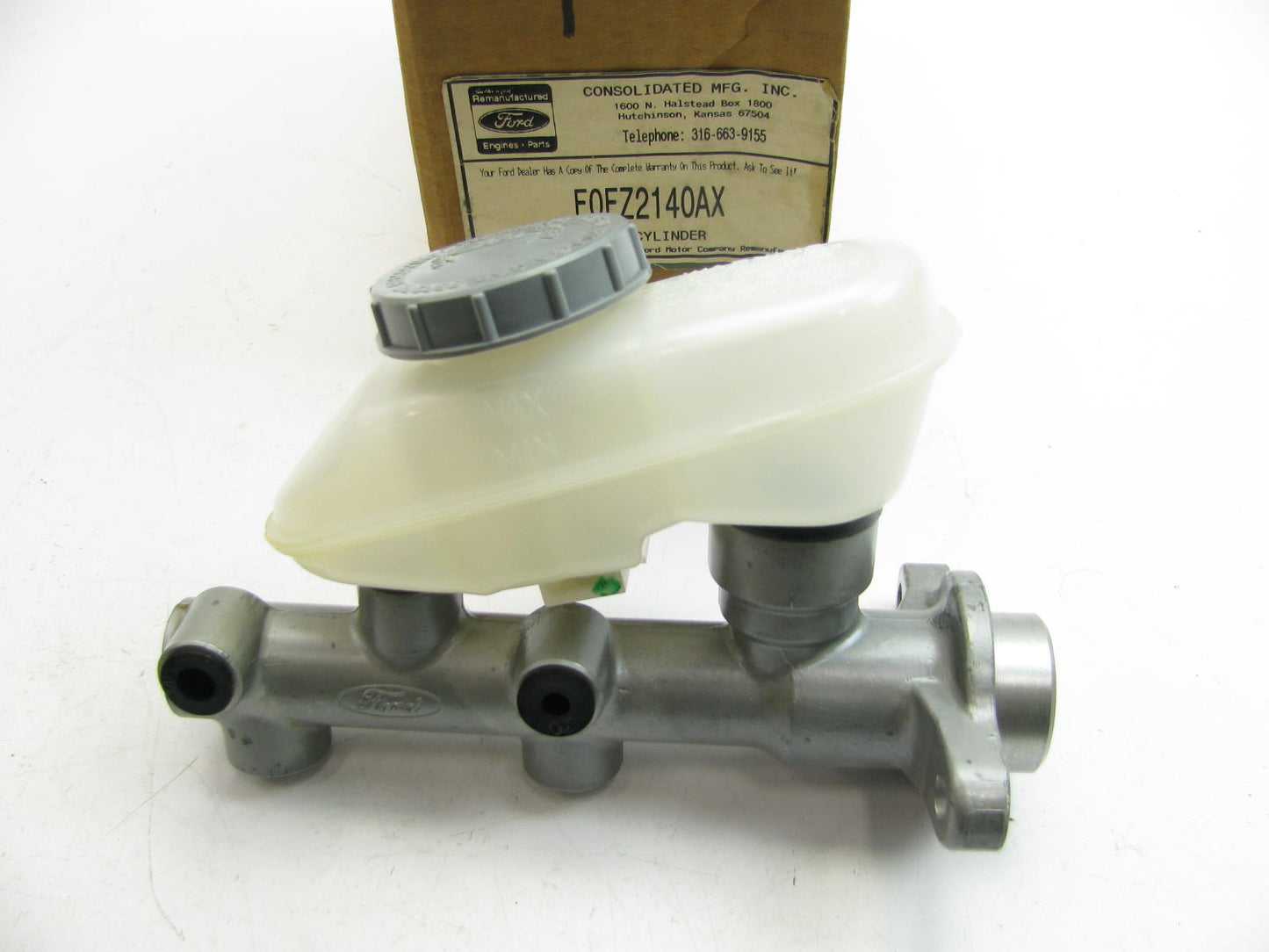 REMAN - OEM Ford F0FZ-2140-AX Brake Master Cylinder W/ Reservoir