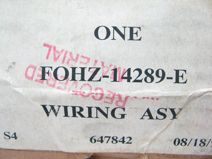NEW - OEM Ford F0HZ-14289-E Dash Panel Engine Gauge Feed Wiring 90-91 B-F600/900