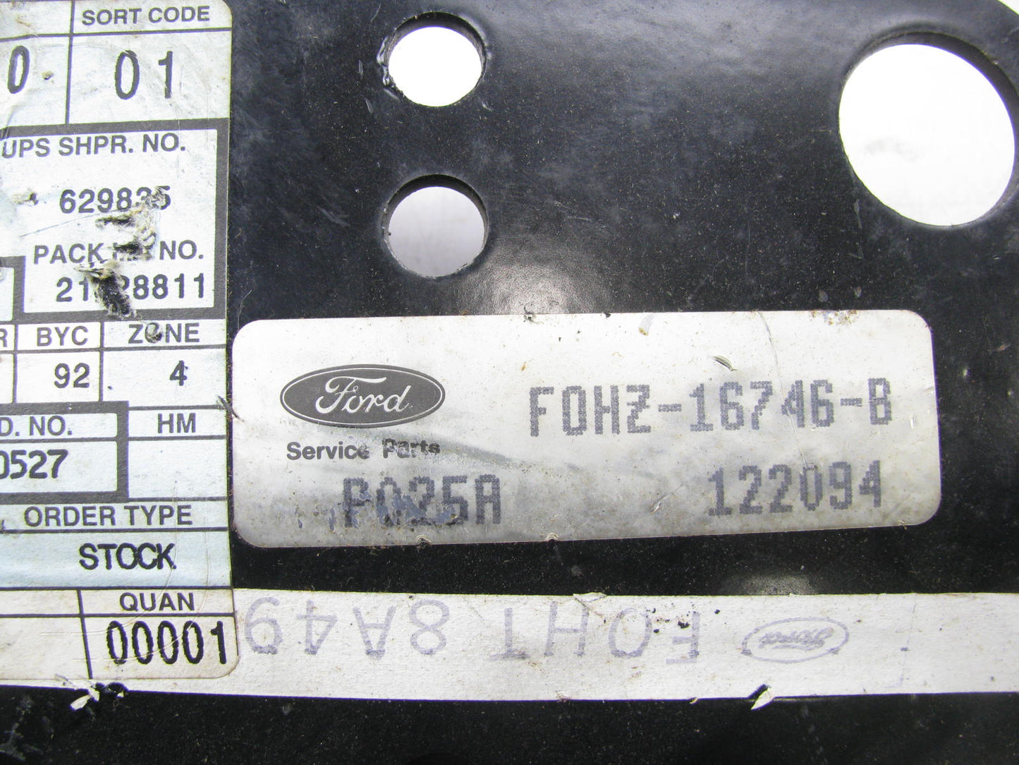 NEW - OEM Ford F0HZ-16746-B Radiator Support To Dash Brace 1990-1998 L-Series