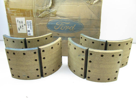 NEW GENUINE OEM Ford F0HZ-2200-A Heavy Truck Brake Shoes 15x7'' Lucas